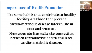 February Grand Rounds: Fertility Health Promotion in Men and Women