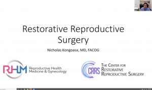 March Grand Rounds: Restorative Reproductive Surgery