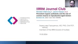Journal Club (Ukrainian): Persistent organic pollutants and the size of ovarian reserve in reproductive-aged women