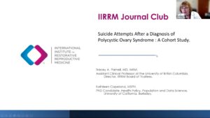 Journal Club: Suicide Attempts After a Diagnosis of Polycystic Ovary Syndrome : A Cohort Study